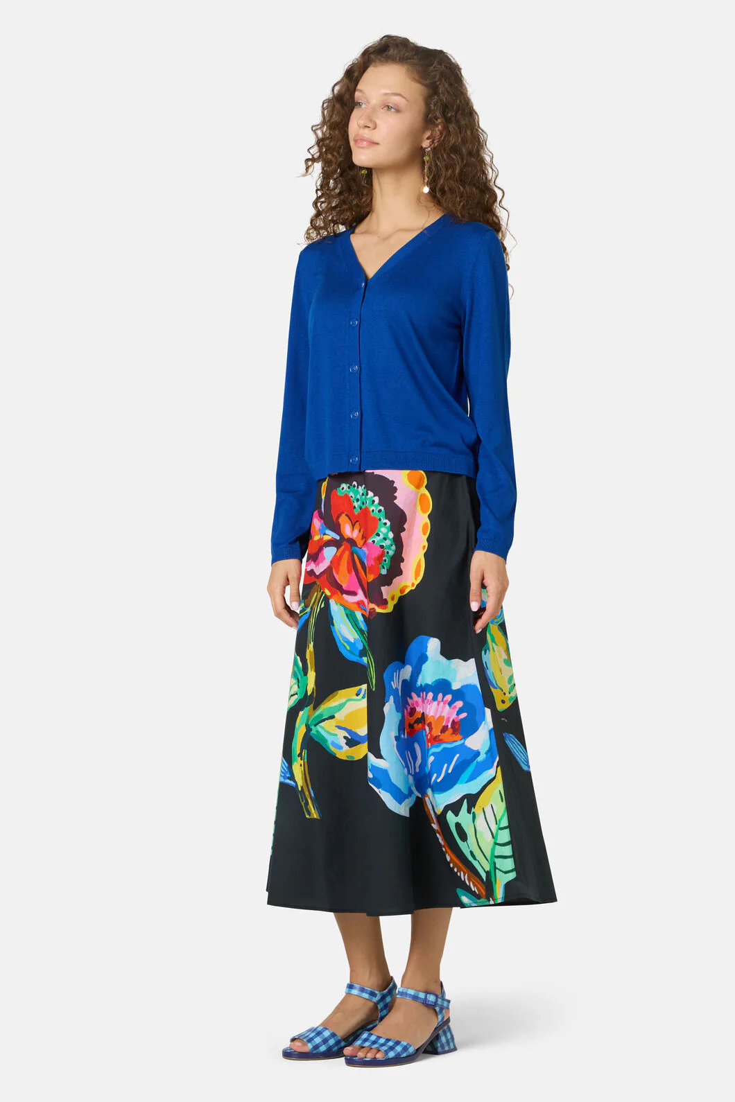 V-Neck Cardigan - Image 3