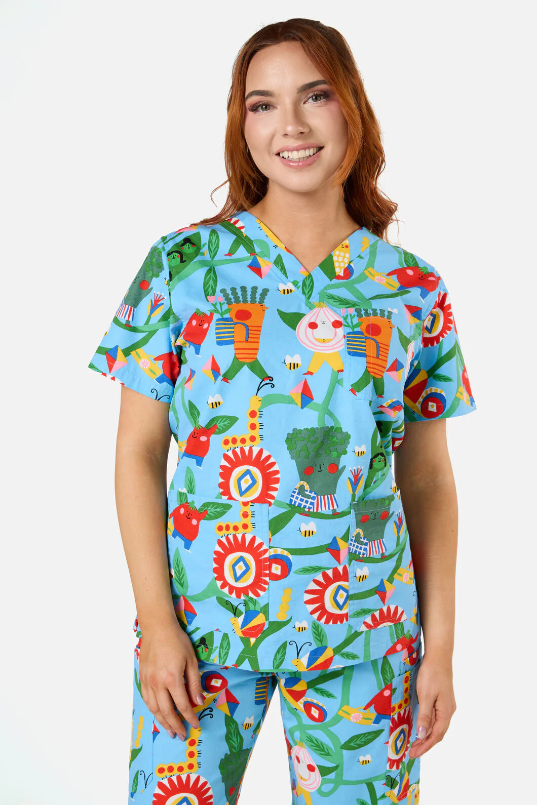 Veggie Parade Scrub Set - Image 4