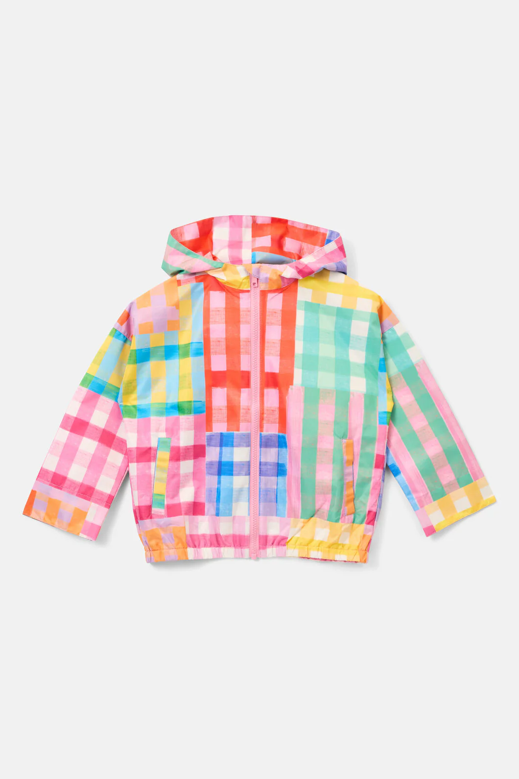 Vichy Check Kids Raincoat - Image 3