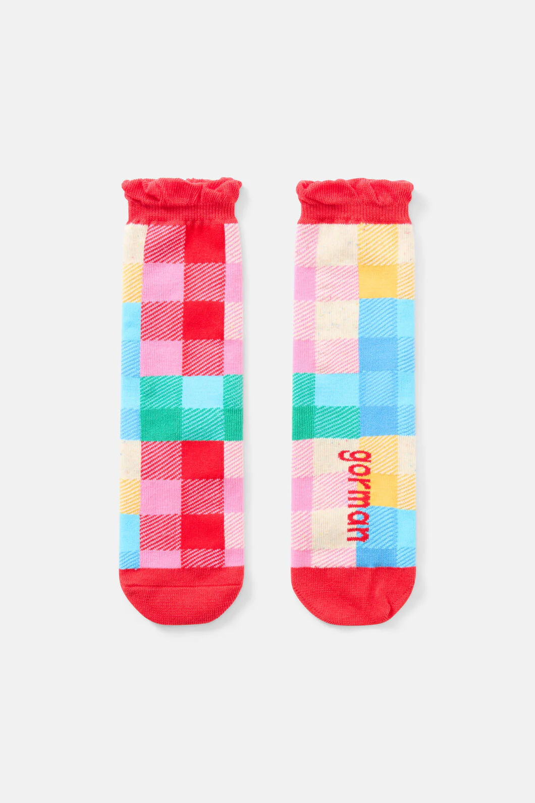 Vichy Check Kids Sock - Image 4