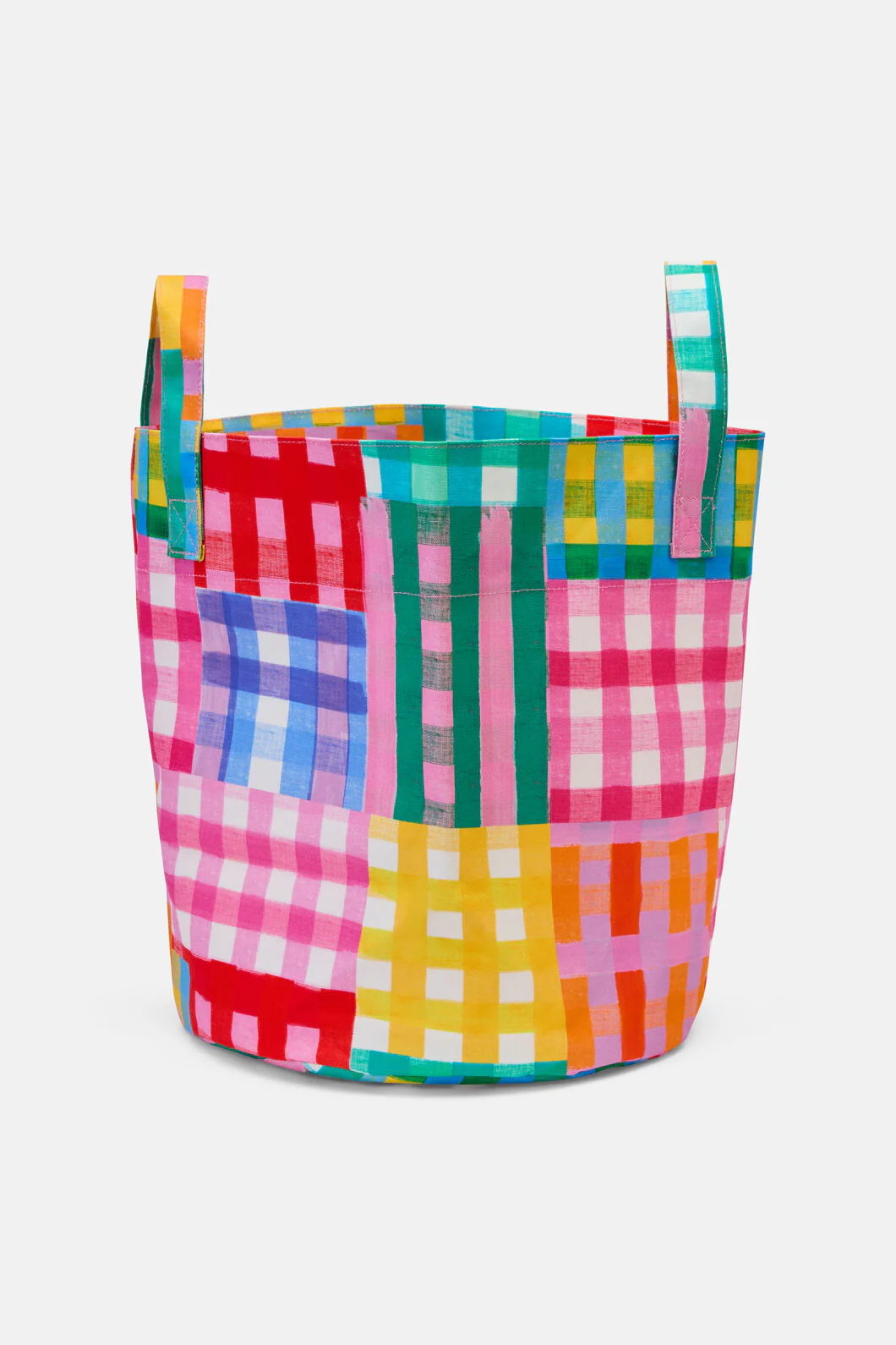 Vichy Check Kids Toy Basket - Image 3