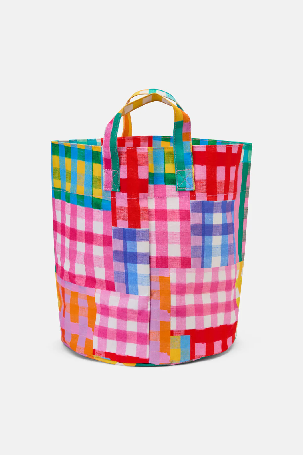 Vichy Check Kids Toy Basket - Image 4