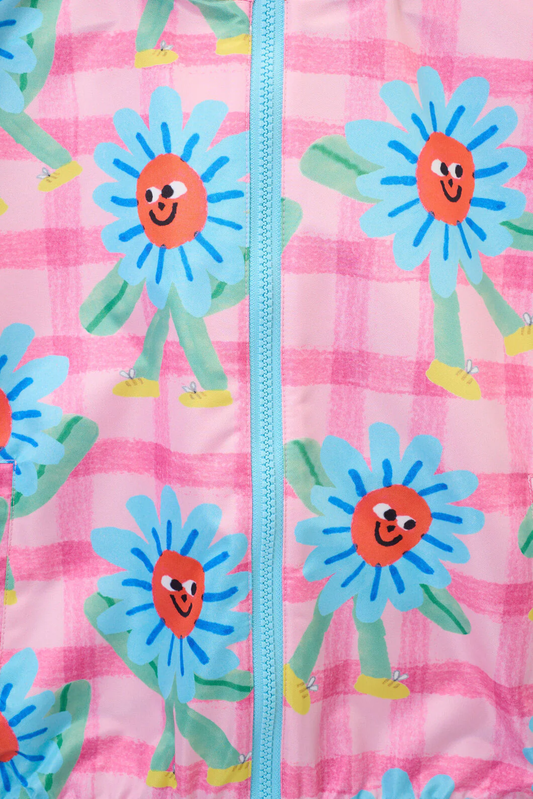 Walking Daisy Kids Raincoat - Image 3