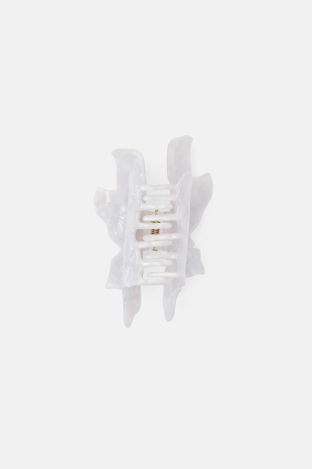 White Flower Hair Claw - Image 4