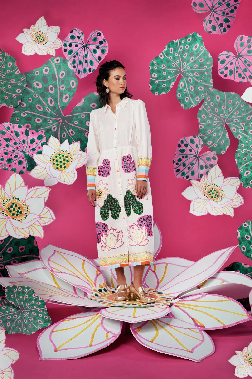 White Lotus Dress - Image 2