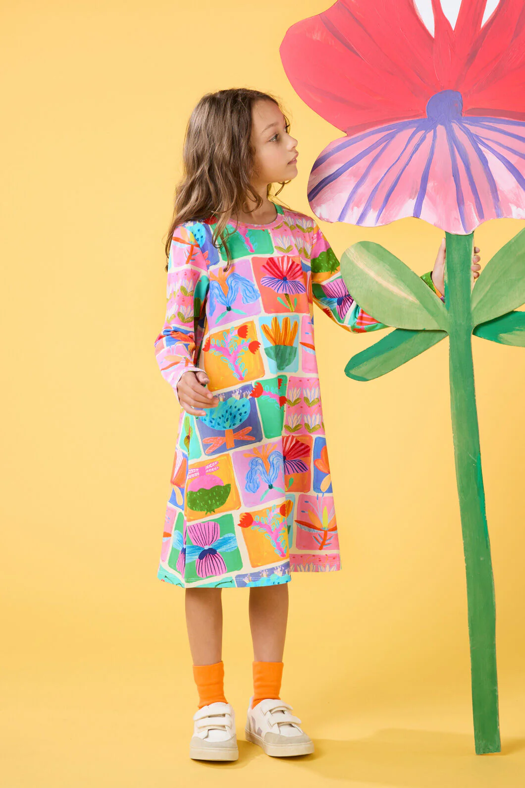 Wild Blooms Kids Dress - Image 3