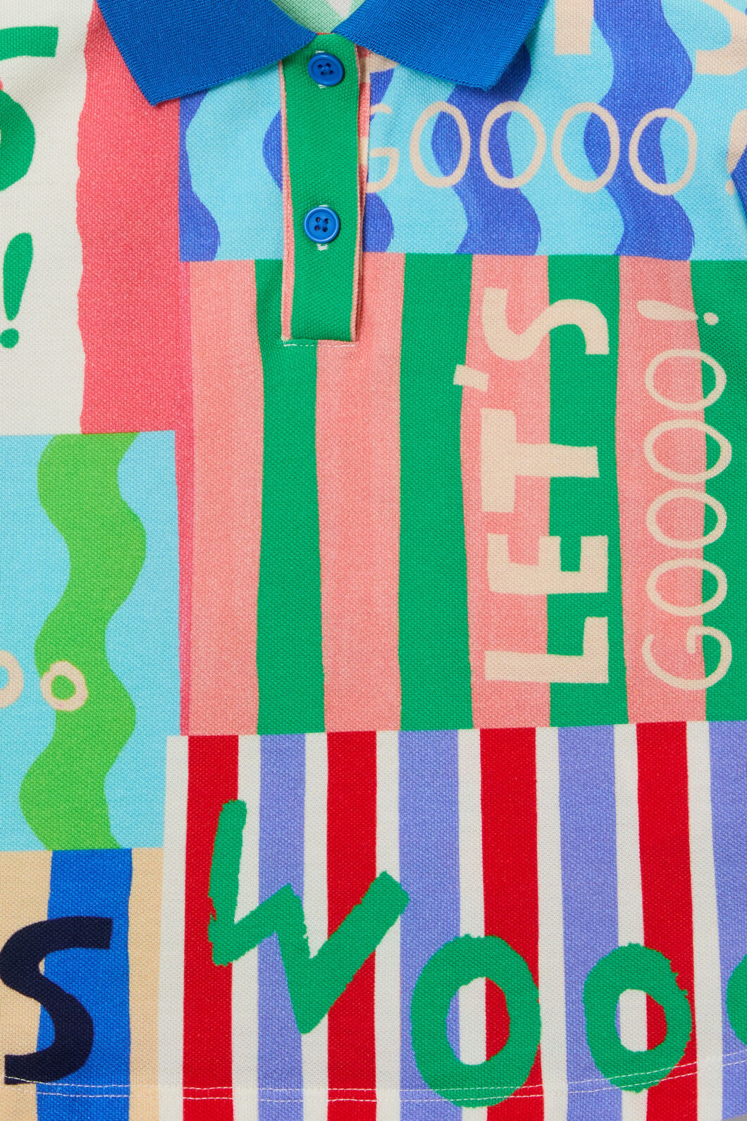 Woohoo Stripe Kids Polo Top - Image 4