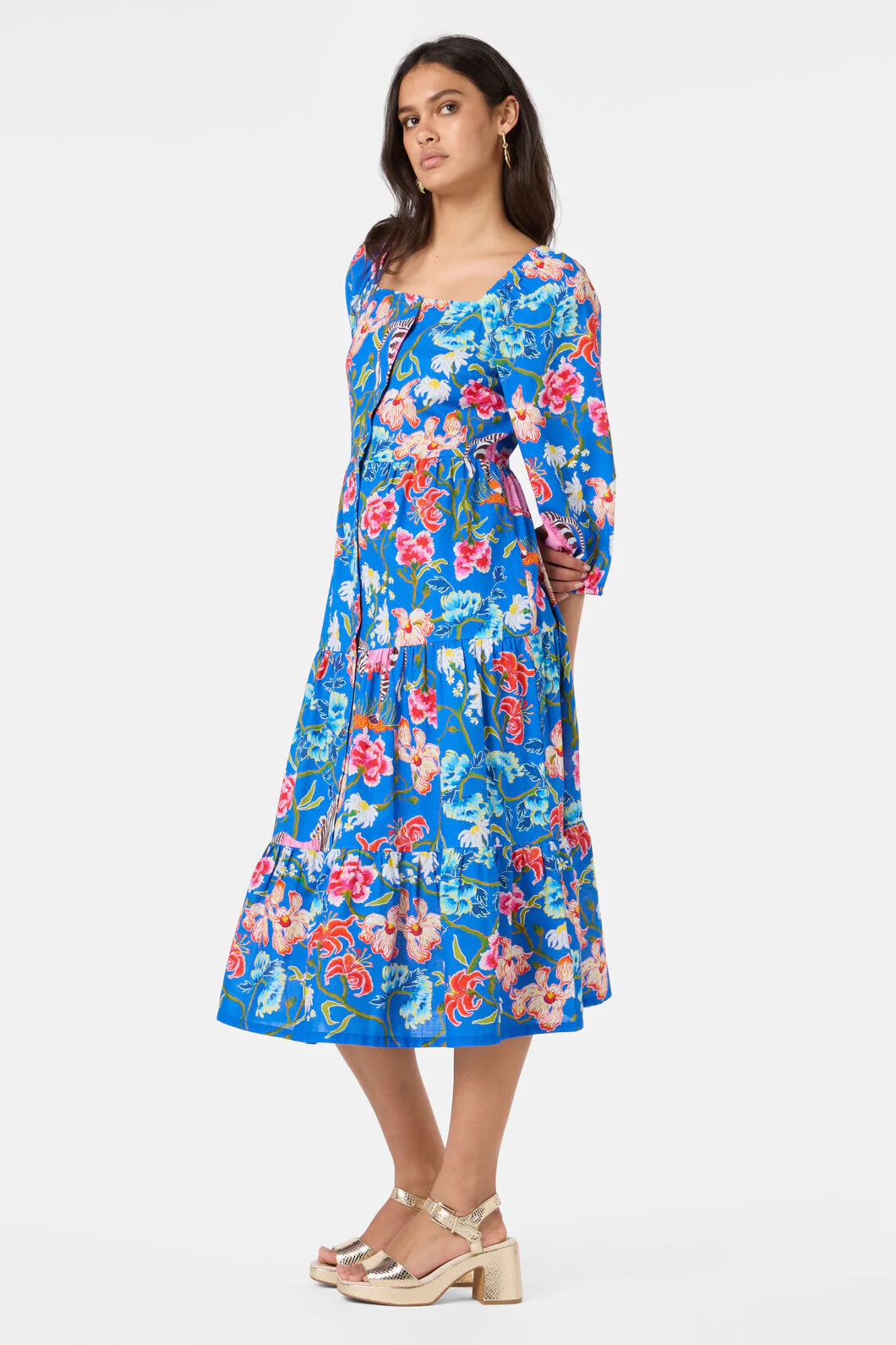 Zebra Crossing Long Dress - Image 4