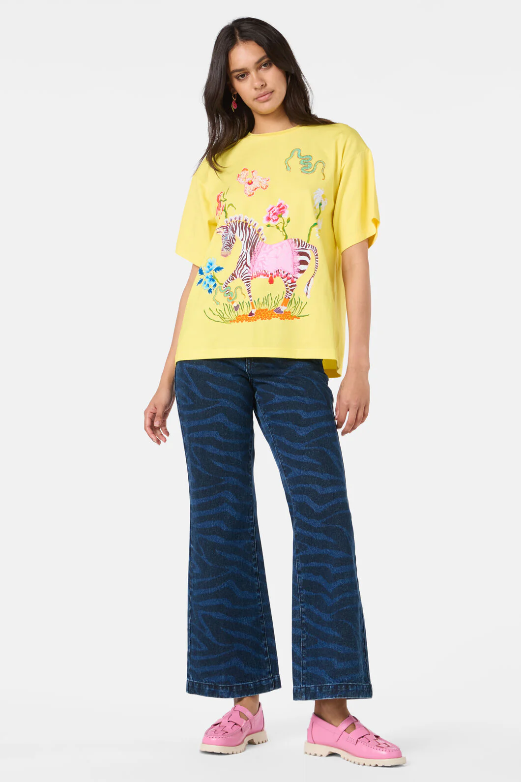 Zebra Placement OS Tee - Image 2