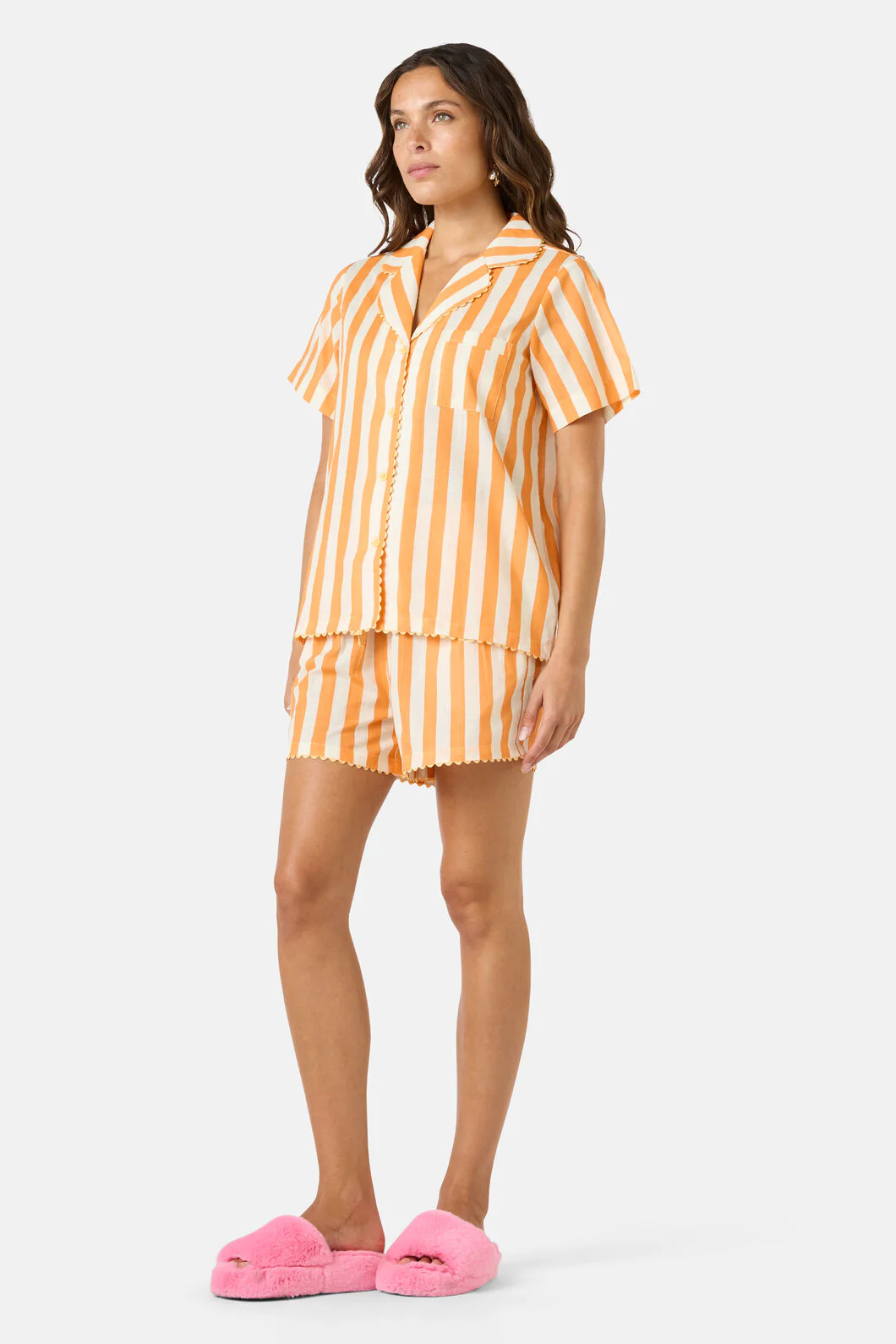 Zesty Dreams Pj Shorts Set - Image 3
