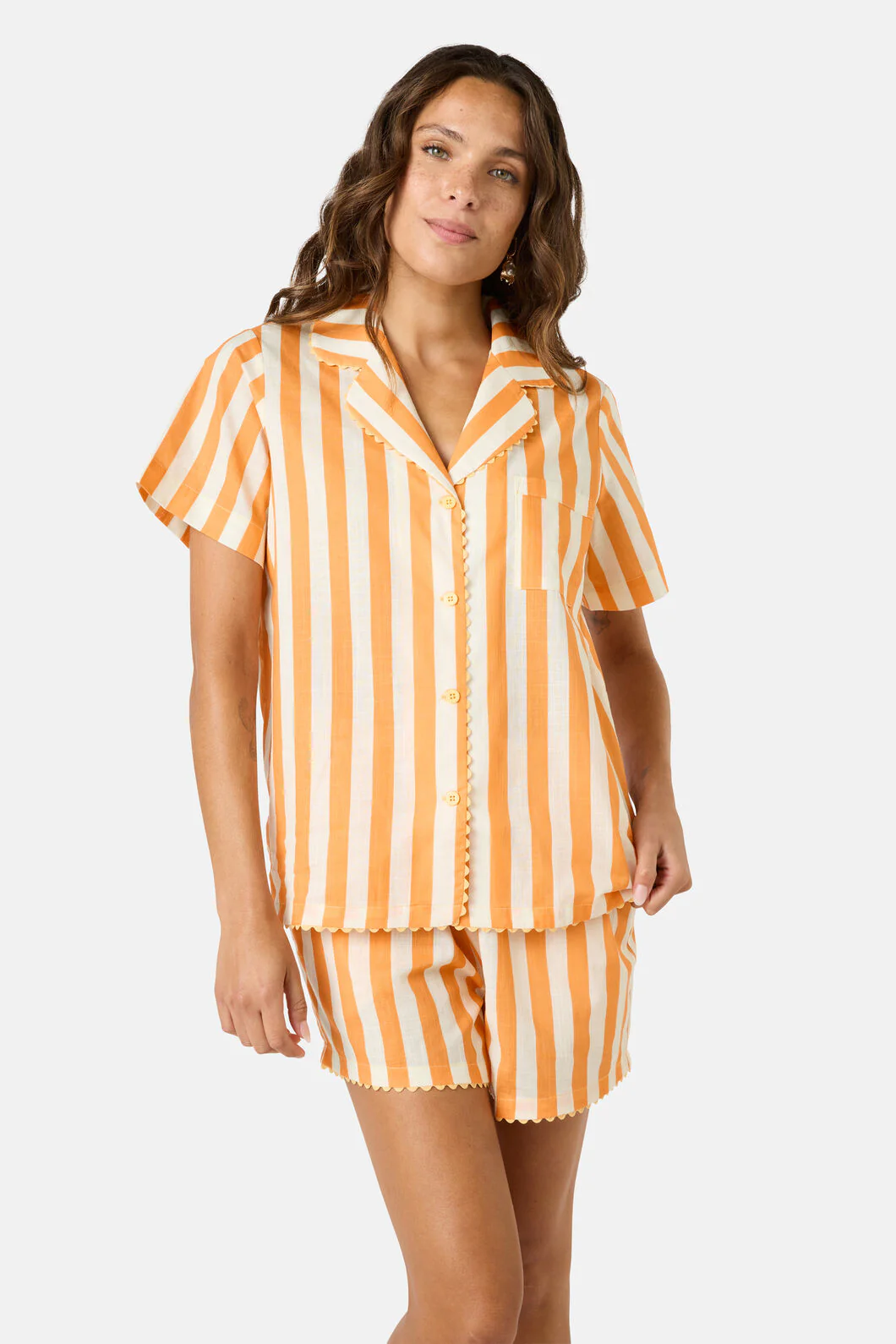 Zesty Dreams Pj Shorts Set - Image 5