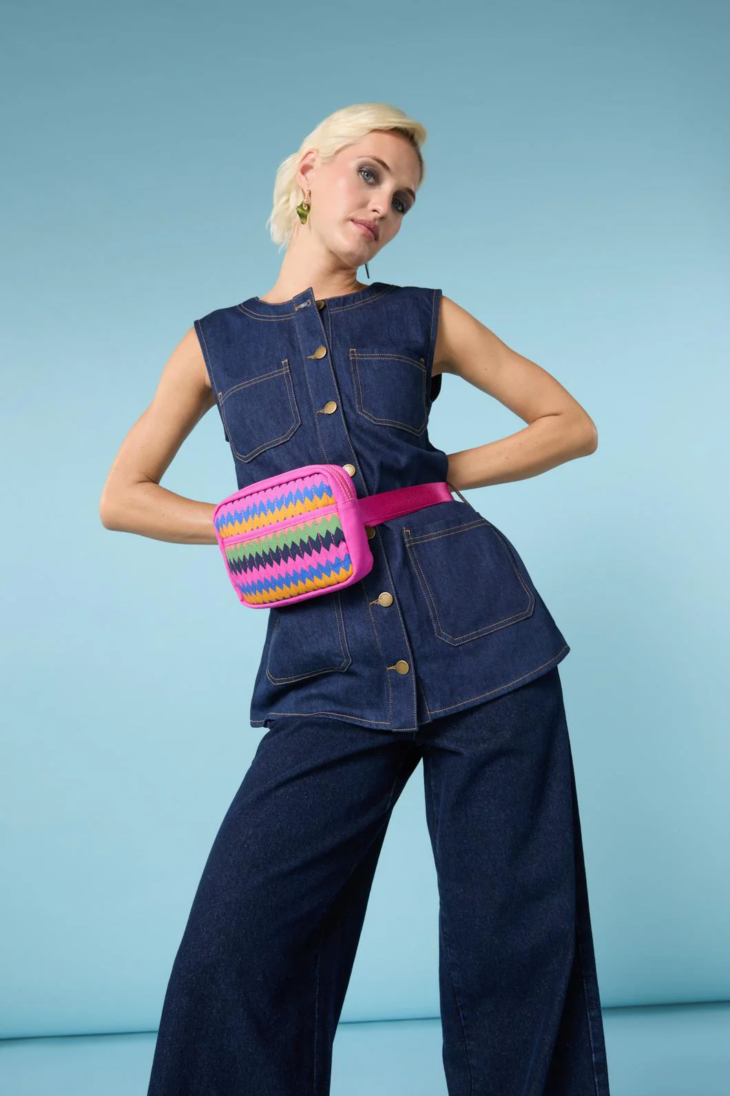 Ziggy Quilted Bum Bag - Image 2