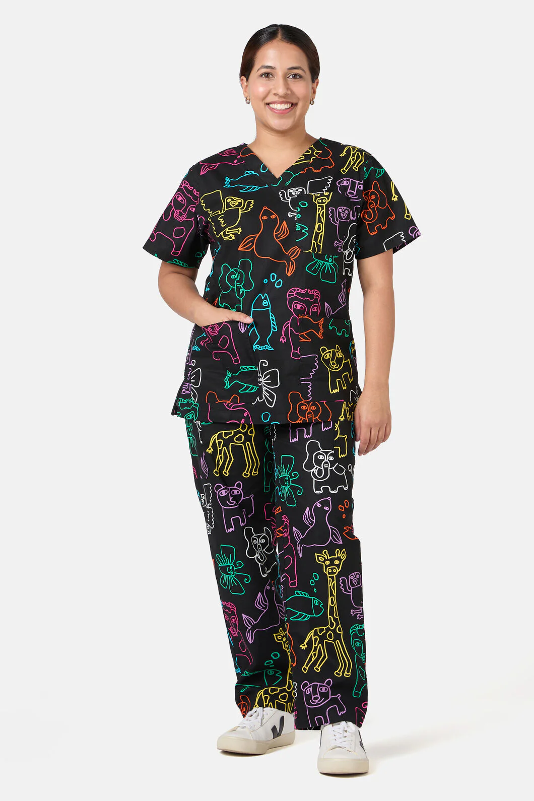 Zoo Time Scrub Set - Image 5